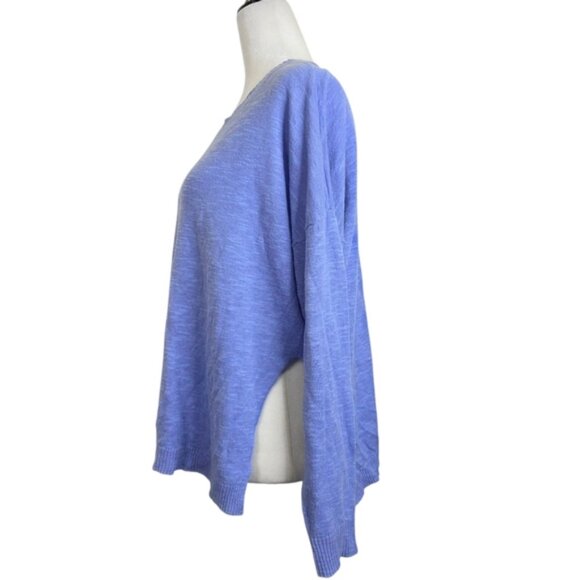Eileen Fisher fine knit organic linen and cotton  long sleeves Top - Picture 2 of 4